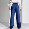Sweatpants Women High Waisted Wide Leg Pants Baggy Casual Cargo Sweatpants Athletic Trouser Workout Jogger with Pockets view 4