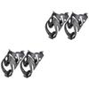 balacoo 4pcs Adopted Material Lightweight Cycling Bike Water Bottle Cage Side Open Easy to Place Bike Bottle Holder Cup