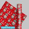 Liverpool FC Wrapping Paper 2 Sheets 2 Tags, Liverpool Football Gift Wrap view 4