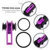balacoo 10pcs Colorful Outdoor Bait Hooks Fishing Rod Hooks for Freshwater and Saltwater Fishing Joyful Experience for Anglers view 3