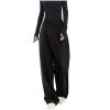 HGps8w Asymmetrical Dress Pants for Women High Waisted Chic Irregular Tailored Design Business Casual Long Work Trousers view 1
