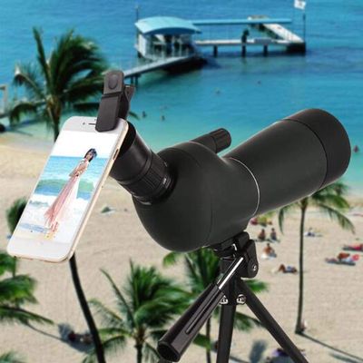 Binoculars Spotting Scope Telescope Camera Phone Single Tube High-Power High-Definition Night Vision 20-60x60 Zoom Spotting Scope Outdoor