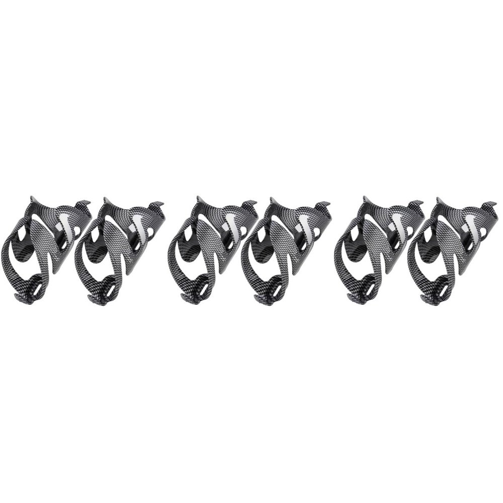 balacoo 6pcs Quick Release Carbon Fiber Water Bottle Holder for Cycling Lightweight Design Easy to Install for Outdoor Activities