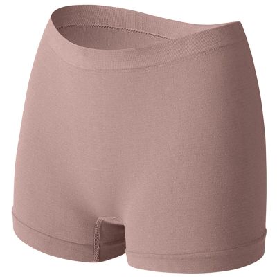 HGps8w 2025 Summer Womens Slip Shorts for Under Dresses Seamless Anti Chafing Boyshorts Panties Ladies Boxer Briefs Underwear