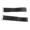 B Baosity 2X Exercise Bike Pedal Straps Rowing Machine Pedal Straps Universal Adjustable Leg Training for Fitness Equipment Accessories, 48cm, Black