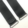 B Baosity 2X Exercise Bike Pedal Straps Rowing Machine Pedal Straps Universal Adjustable Leg Training for Fitness Equipment Accessories, 48cm, Black view 3