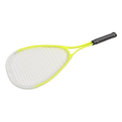 Squash Racket, Oversized Racket Squash Racket Set, Beginner Squash Racket Aluminum Alloy with Sponge Grip for Squash Gaming Playing Entertainment Matches.Yellow