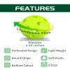 Tarutaru 20 Pack Plastic Practice Balls for Baseball & Softball - Soft Ball for Baseballs Hitting, Pitching, Batting Training, Lightweight Hollow Limited Flight Indoor & Outdoor Sport Diameter 2.83in view 3