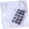 balacoo 75pcs Fishing Rod Guide Tip Rings Repair Kit Durable Frame Wear-Resistant Ring Different for Fishing Enthusiasts view 2