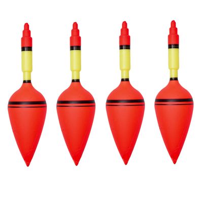Mipcase Large Sea Fishing Float Plastic Buoy Oval Shape Float Stops for Fishing Freshwater Tackle Kit