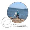 balacoo 3pcs Fishing Net Supplies Dip Nets Ring Stainless Steel Material Easy to Use Store view 3