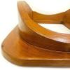 NineFit Basics Wooden Diving Helmet Stand/Base U.S Navy Mark V Scuba Divers Helmet Brown Finish Wooden Base - Wooden Display Scuba Dive Helmet Stand US Military Diving Gear Holder Home Office Decor view 4