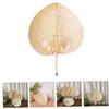 IMIKEYA 8pcs Portable Fan for Travel Stroller Handmade Fan Rustic Chinese Decorative for Summer Cooling Elegant for Home Decor view 2