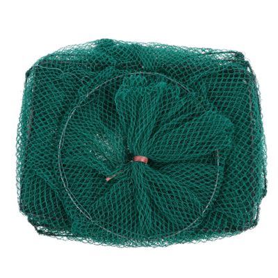 balacoo 1pc Portable Fishing Trap Fishing Net for Crawfish Crab Lobster Shrimp Lightweight Compact Design for Freshwater Use