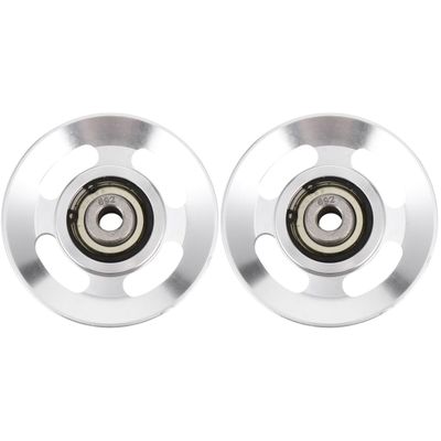 balacoo Gym Pulley Wheel 3.46 Inch Aluminum Alloy Bearing Cable Accessories 2 Pack Universal Replacement for Exercise Machine Fitness Equipment