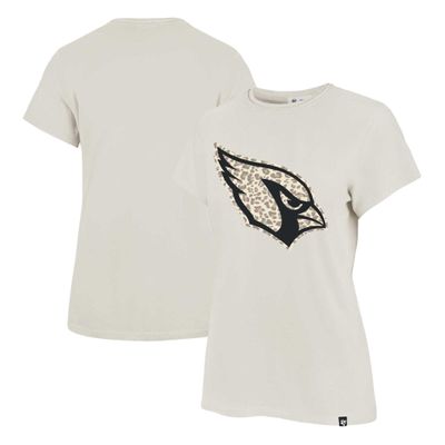 47 Women's Cream Arizona Cardinals Panthera Frankie T-Shirt