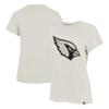 47 Women's Cream Arizona Cardinals Panthera Frankie T-Shirt view 1