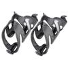 Balacoo 2pcs Bicycle Bottle Cage Bikes Cycle Bottle Rack Bicycles Water Bottle Holder Walker Cup Holder Carbon Fiber Water Bottle Holder Quick Release Water Bottle Holder Rope, Medium, Black view 1