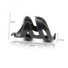 Balacoo 2pcs Bicycle Bottle Cage Bikes Cycle Bottle Rack Bicycles Water Bottle Holder Walker Cup Holder Carbon Fiber Water Bottle Holder Quick Release Water Bottle Holder Rope, Medium, Black view 2