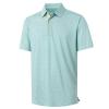 M MAELREG Mens Golf Shirt Short Sleeve Dry Fit Print Moisture Wicking Performance Patterns Collared Polo Shirt view 1