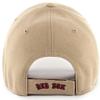 47 MLB Khaki Team Color Primary Logo MVP Adjustable Hat, Adult One Size Fits All (US, Alpha, One Size, Boston Red Sox) view 2