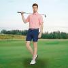 M MAELREG Polo Shirts for Men Quick Dry Fit Short Sleeve Performance Moisture Wicking Print Mens Golf Shirts view 2