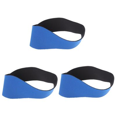 BESPORTBLE 3pcs Adjustable Swimming Headband Boys and Girls Yoga Diving Ear Cover Band Sports Headband for Adults Boys and Girls Ear Protection