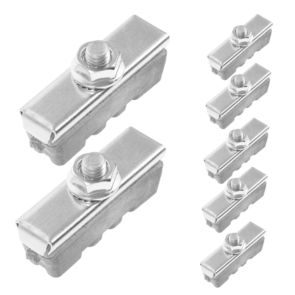 balacoo 10pcs Bike Brake Pads Caliper Brake Blocks for Mountain and Boy Girl's Bicycles Low Noise and Durable Design for Reliable Stopping Power