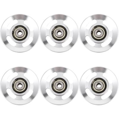 balacoo Heavy Duty Pulley Wheel for Gym Equipment Smooth Aluminum Cable Pulley Replacement for Home Exercise Machines Durable Fitness Attachment 3.46X4.72 Inch