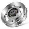 balacoo Heavy Duty Pulley Wheel for Gym Equipment Smooth Aluminum Cable Pulley Replacement for Home Exercise Machines Durable Fitness Attachment 3.46X4.72 Inch view 4