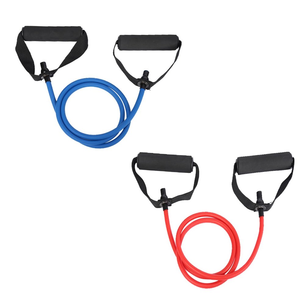 Balacoo Resistance Bands Set with Exercise Puller 2 Pieces Sturdy Elastic Stretch Bands for Yoga Strength Training Workout (5x9 6x10)