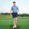 M MAELREG Polo Shirts for Men Quick Dry Fit Short Sleeve Performance Moisture Wicking Print Mens Golf Shirts view 2