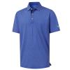 M MAELREG Mens Golf Shirt Short Sleeve Dry Fit Print Moisture Wicking Performance Patterns Collared Polo Shirt view 1