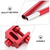 Outanaya Outdoor Folding Aluminum Lantern Stand for Camping Picnic Hiking Stable Light Pole for Table Use Supports Tables up to Thick for Travel and Beach Activities view 2