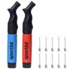 SPORTBIT Exercise Ball Pump  Hand Pump for Yoga Balls, Pilates & Stability Balls  Push & Pull Inflating System  Fitness Ball Air Pump with 5 Needles for Sports Balls view 1
