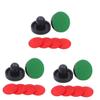 BESPORTBLE 24pcs Air Hockey Pucks Replacement Parts for Air Hockey Tables Pucks Handles Dark view 1