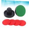BESPORTBLE 24pcs Air Hockey Pucks Replacement Parts for Air Hockey Tables Pucks Handles Dark view 3