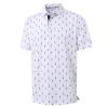 M MAELREG Polo Shirts for Men Quick Dry Fit Short Sleeve Performance Moisture Wicking Print Mens Golf Shirts view 1