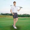 M MAELREG Polo Shirts for Men Quick Dry Fit Short Sleeve Performance Moisture Wicking Print Mens Golf Shirts view 2