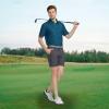 M MAELREG Polo Shirts for Men Quick Dry Fit Short Sleeve Performance Moisture Wicking Print Mens Golf Shirts view 2