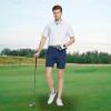 M MAELREG Golf Shirts for Men Dry Fit Print Patterns Performance Moisture Wicking Mens Polo Shirts Short Sleeve view 2