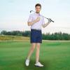 M MAELREG Polo Shirts for Men Quick Dry Fit Short Sleeve Performance Moisture Wicking Print Mens Golf Shirts view 2
