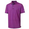 M MAELREG Mens Golf Shirt Short Sleeve Dry Fit Print Moisture Wicking Performance Patterns Collared Polo Shirt view 1