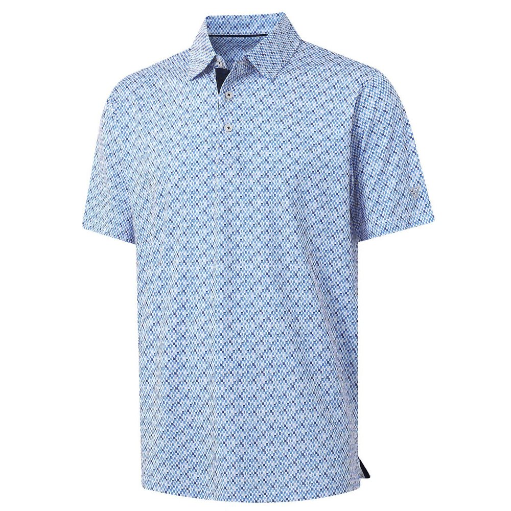 M MAELREG Golf Shirts for Men Dry Fit Print Patterns Performance Moisture Wicking Mens Polo Shirts Short Sleeve