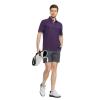M MAELREG Golf Shirts for Men Dry Fit Print Patterns Performance Moisture Wicking Mens Polo Shirts Short Sleeve view 3