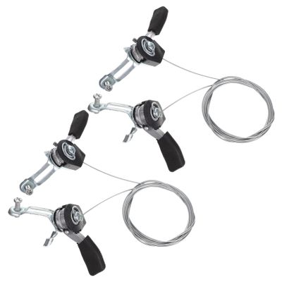 SUPVOX 2pcs Aluminum Bike Shifter Handlebar Parts Road Bike Shifters Brake Levers Replacement for Derailleur