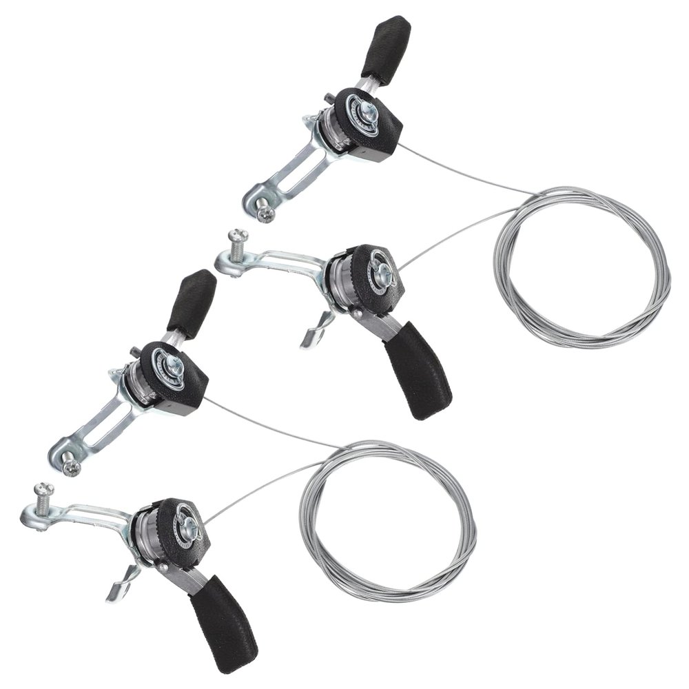 SUPVOX 2pcs Aluminum Bike Shifter Handlebar Parts Road Bike Shifters Brake Levers Replacement for Derailleur