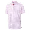 M MAELREG Mens Golf Shirt Short Sleeve Dry Fit Print Moisture Wicking Performance Patterns Collared Polo Shirt view 1