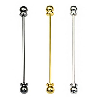 3 Pieces Shirt Collar Pins Necktie Cravat Pins Metal Tie Pins Lapel Stick Pin Brooch Tie Clasp Collar Bar Pins For Men