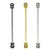3 Pieces Shirt Collar Pins Necktie Cravat Pins Metal Tie Pins Lapel Stick Pin Brooch Tie Clasp Collar Bar Pins For Men view 1
